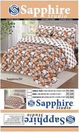 Sapphire Luxury Cotton Bedsheet