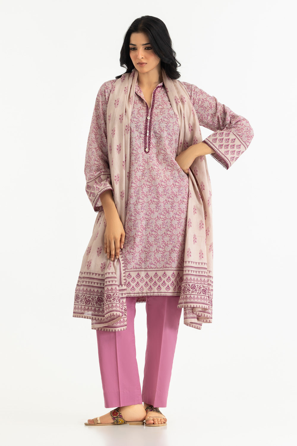 3PC Lawn Printed Suit