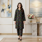 Digital Printed Poly Cotton Suit