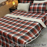6 Piece comforter Sets 100% Pure Cotton