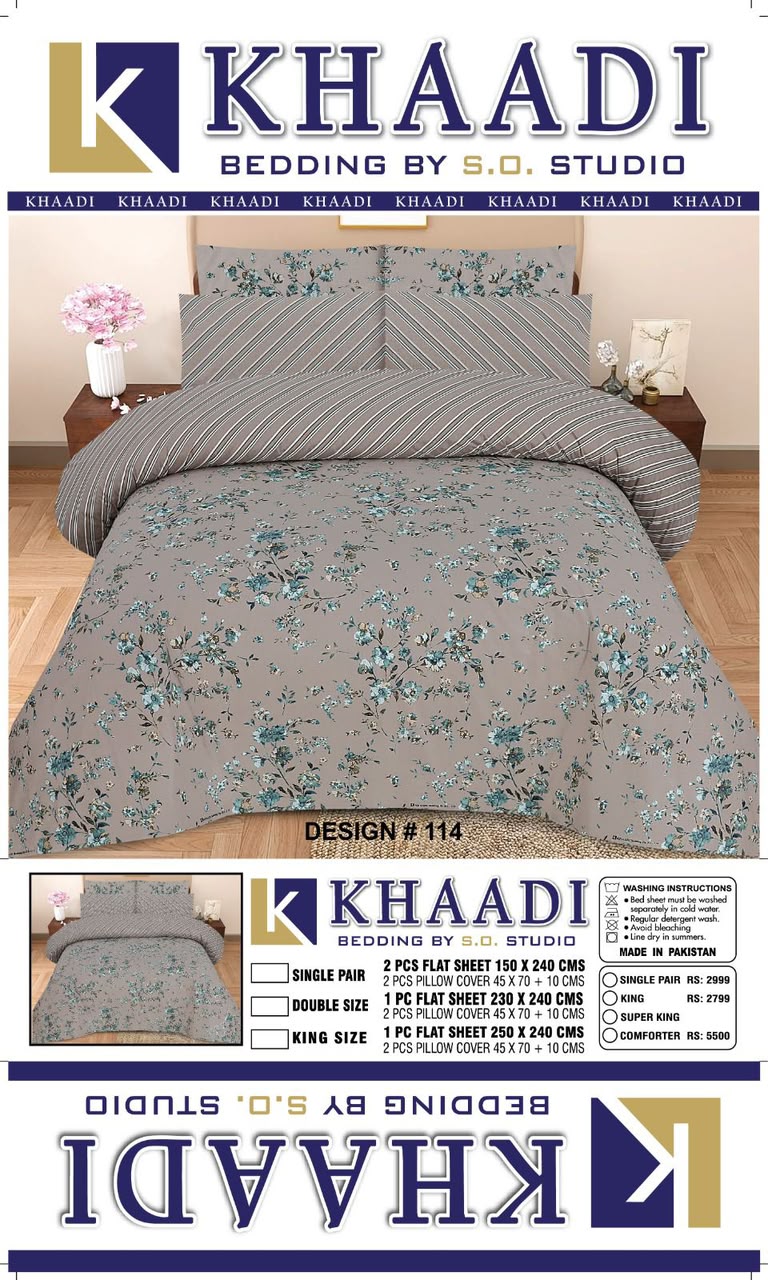 6 Piece comforter Sets 100% Pure Cotton
