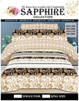 Sapphire Luxury Cotton Bedsheet