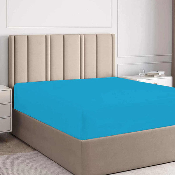 Sky Blue- Fitted Sheet