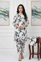 Digital Printed Poly Cotton Suit