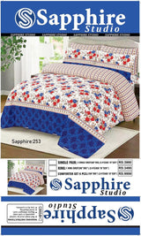 Sapphire Luxury Cotton Bedsheet