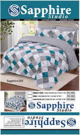 Sapphire Luxury Cotton Bedsheet