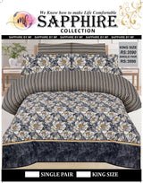 Sapphire Luxury Cotton Bedsheet