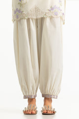 Cambric Embroidered Co-Ord Set