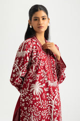 Cotton Bana Dora Embroidered Co-Ord Set