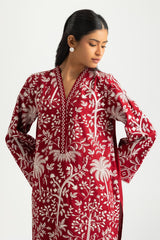 Cotton Bana Dora Embroidered Co-Ord Set
