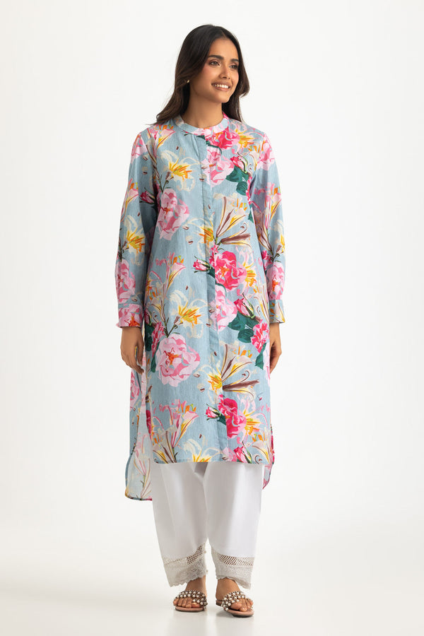 Cotton Bana Dora Printed Shirt