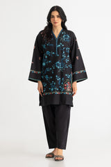 Cross Hatch Embroidered Shirt And Cambric Trouser