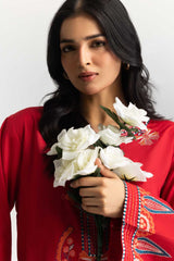 Cross Hatch Embroidered Shirt And Cambric Trouser