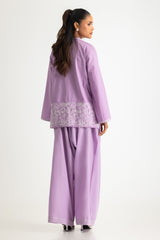 Dobby Embroidered Co-Ord Set