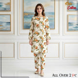 Digital Printed Poly Cotton Suit