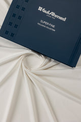 Gini Gold Unstitched Fabric Blended with Gift Box