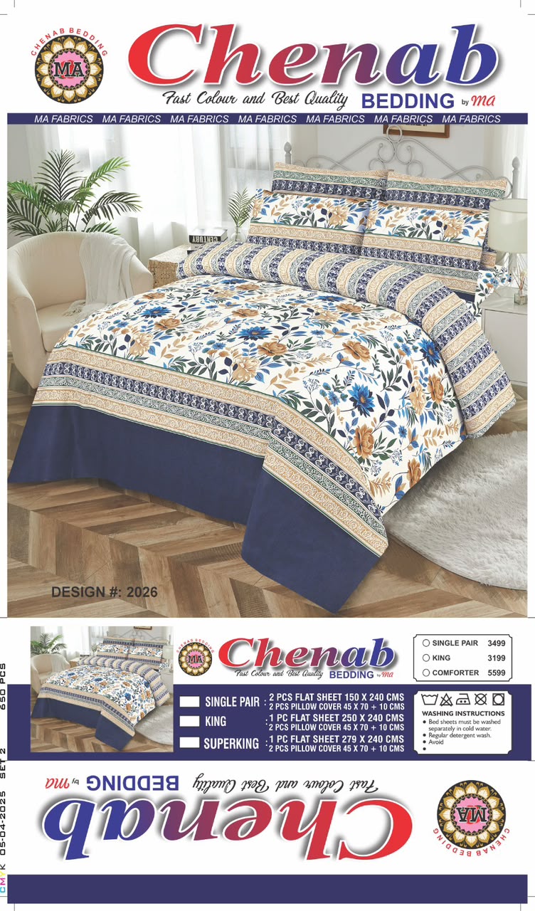 6 Piece comforter Sets 100% Pure Cotton