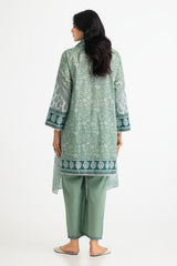 Lawn Printed Shirt And Dupatta