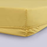 5 Pc's Baratta Stitched Fitted Sheet Set Yellow