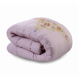 Luxury 6 Pcs Marina Embroidered Comforter Set Pink