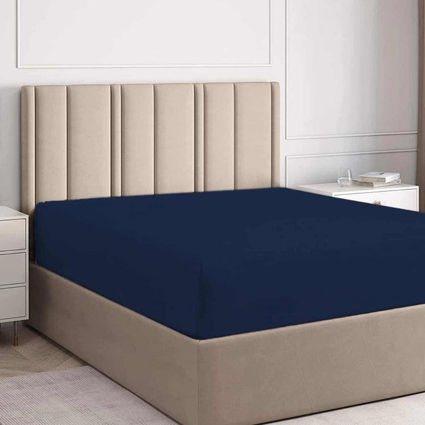 Deep Blue- Fitted Sheet