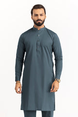 Lime Stone Unstitched Fabric Cotton