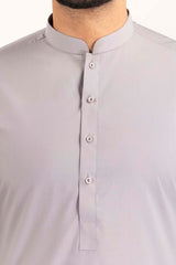 White Gold Unstitched Fabric Cotton-LF