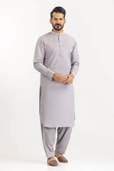 White Gold Unstitched Fabric Cotton-LF