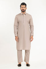 White Gold Unstitched Fabric Cotton-LF