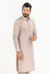 White Gold Unstitched Fabric Cotton-LF